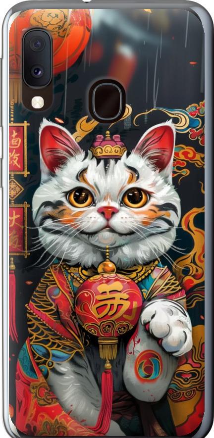 Чехол на Samsung Galaxy A20e A202F China Cat v2 (6135u-1709-42517) Чехол на Samsung Galaxy A20e A202F China Cat v2 (6135u-1709-42517)