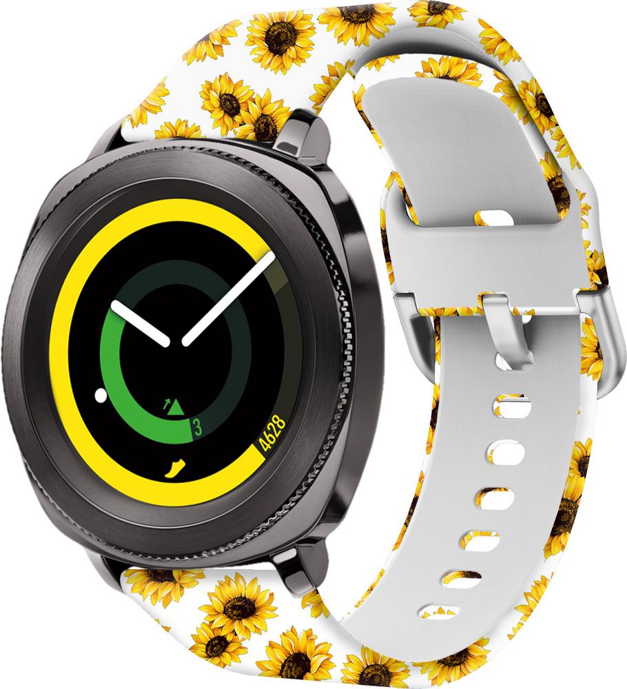Ремінець Colorful для Samsung Gear Sport Sunflower White (28452)