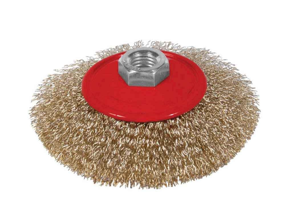 Щетка проволочная Sigma d 100 мм конусообразная (9016101)