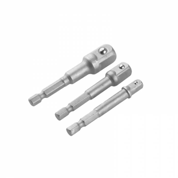 Комплект адаптеров Tolsen Tools для головок с шестигранным хвостовиком 1/4" (e8ab98a7) Комплект адаптеров Tolsen Tools для головок с шестигранным хвостовиком 1/4" (e8ab98a7)