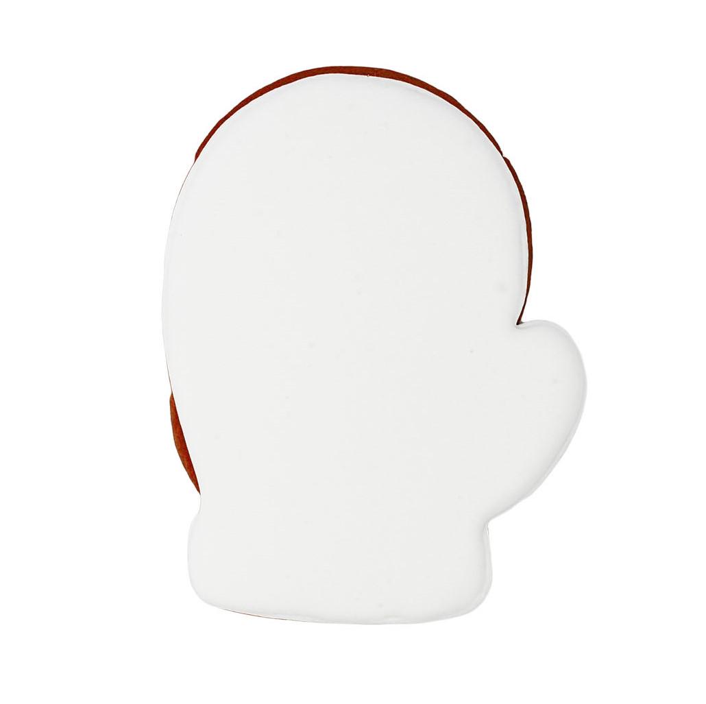 Пряник с индивидуальной печатью Крафт печиво Перчатка 9,5х11,5 см 85 г