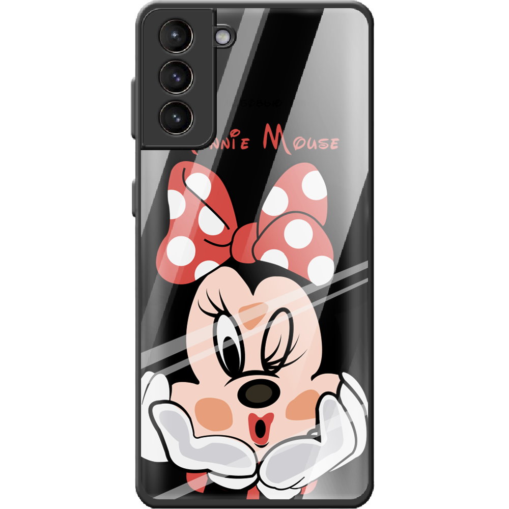 Чехол BoxFace Samsung G996 Galaxy S21 Plus Lady M Черный силикон со стеклом (41718-cc59-42230)