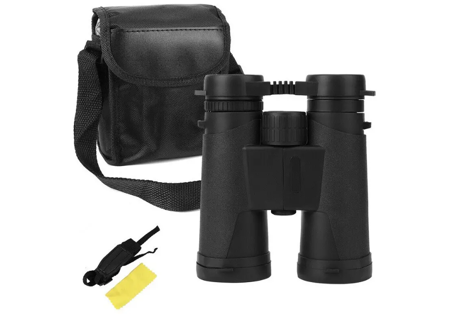 Бинокль туристический оптический Binoculars LD 214 10х42 Черный (3-4-7921) - фото 4