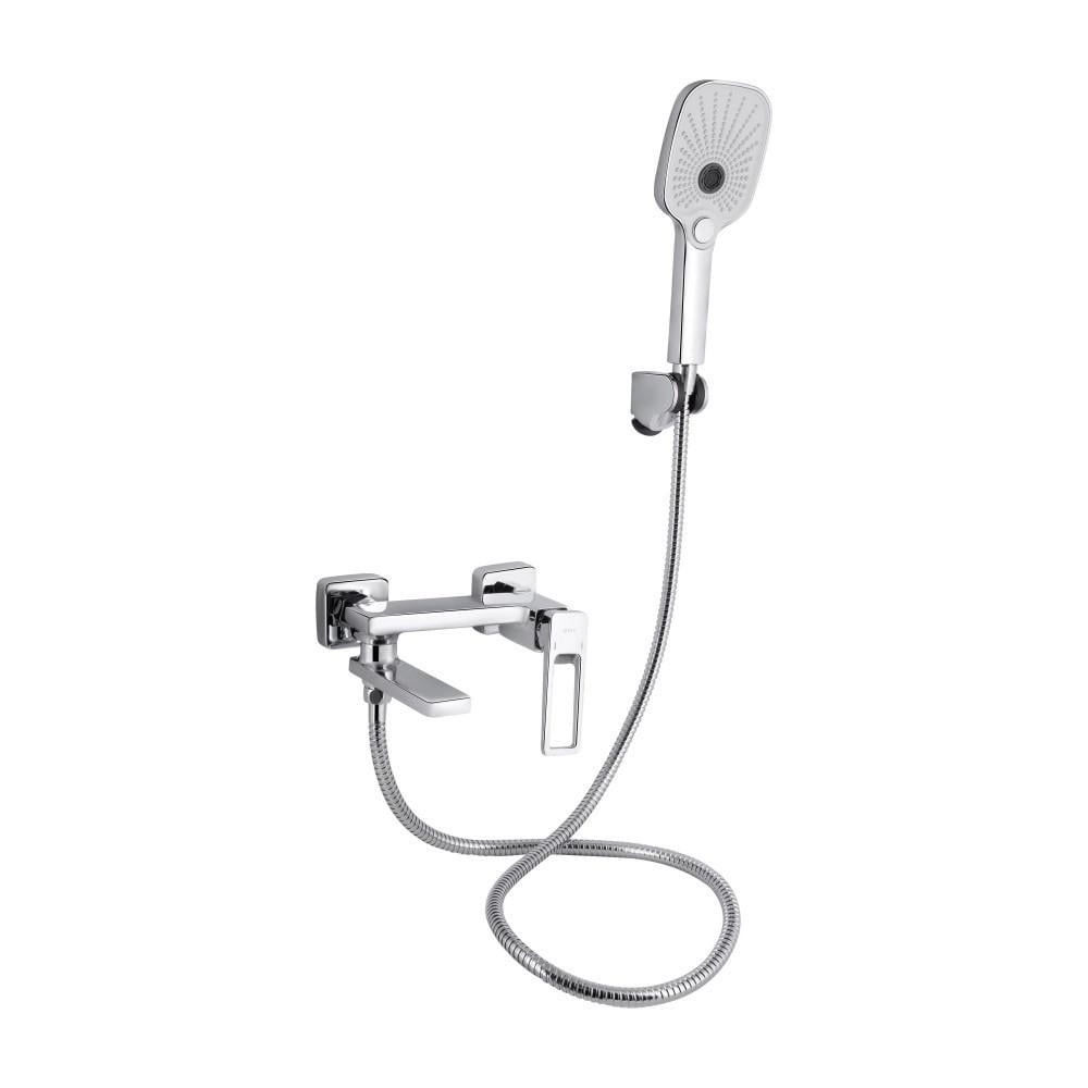 Смеситель для ванны Qtap Gemini Loop Хром (SD00051825)