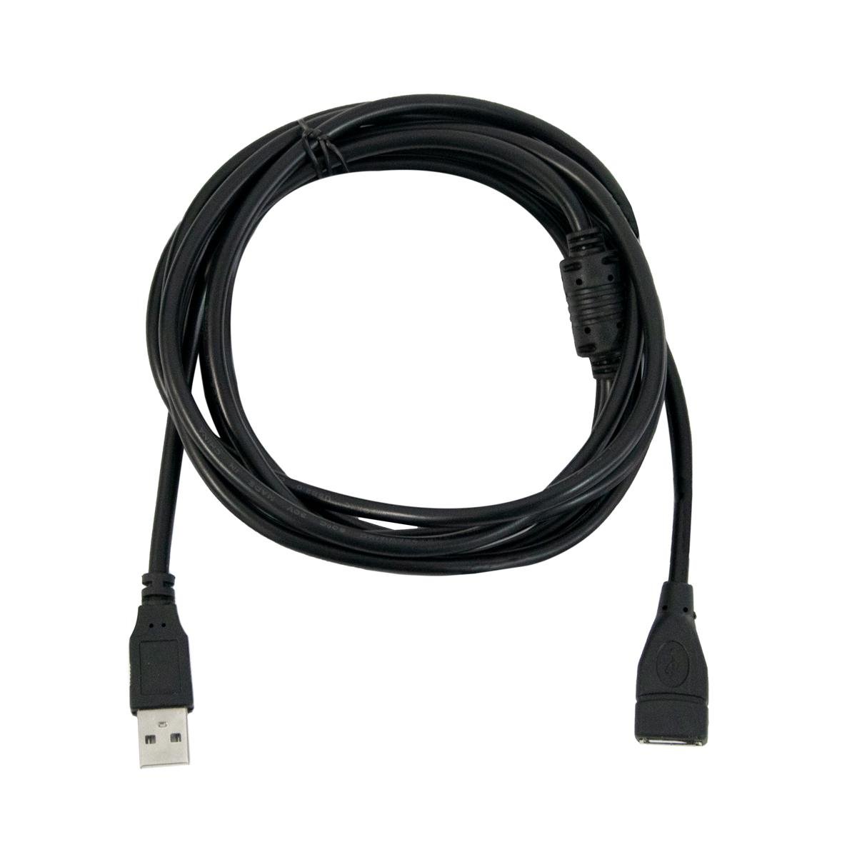 Подовжувач USB High speed computer cable 2,8 м Чорний (1009927-Black)