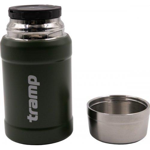 Термос Tramp з широким горлом 800 мл в чохлі Олива - фото 5 Термос Tramp з широким горлом 800 мл в чохлі Олива - фото 5