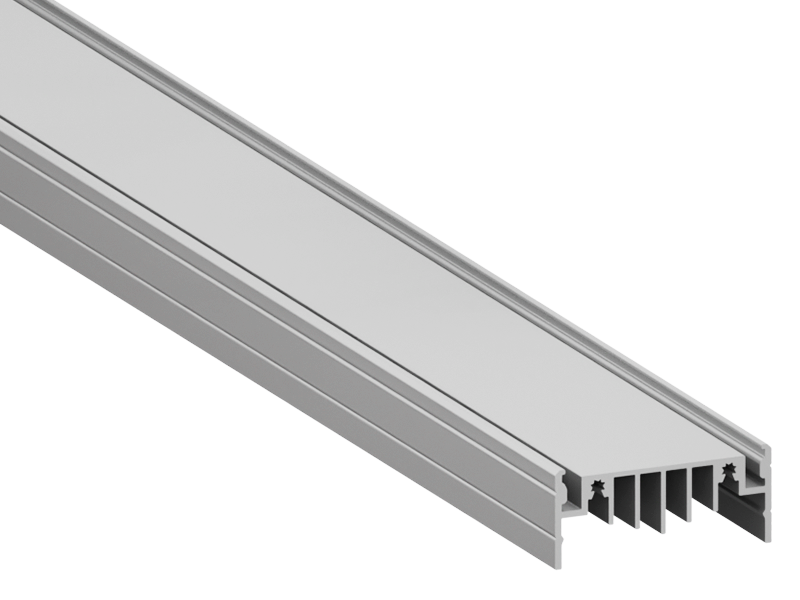 Профиль алюминиевый анодированный LEDUA АЛ-ЛН50 для LED ленты 3 м (9494)