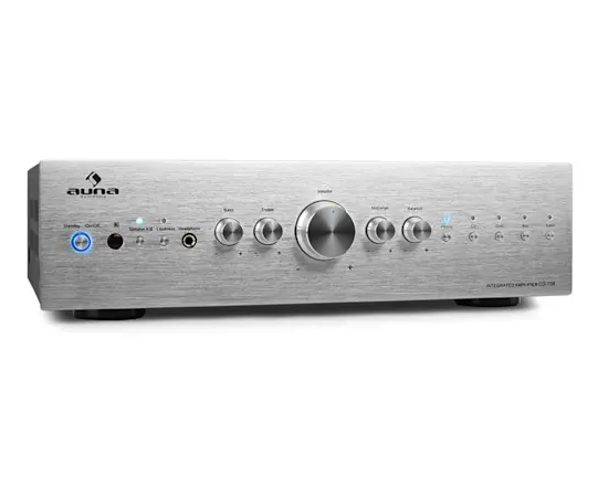 Стереоусилитель Auna CD708 AUX Phono 600 Вт (10008982)