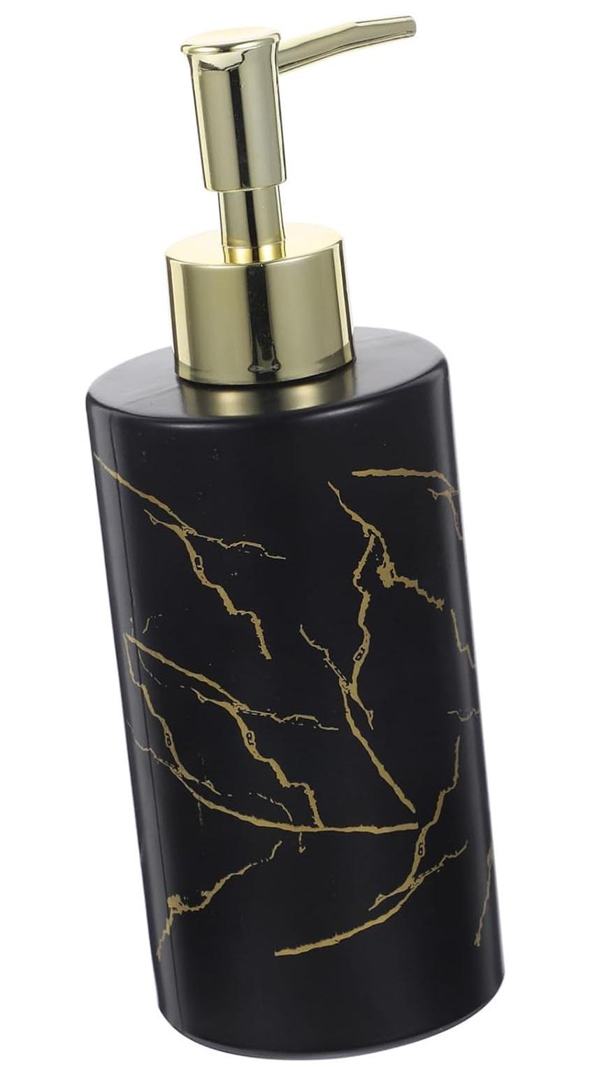 Дозатор для жидкого мыла Stenson R89573 350 мл Black marble (586031)