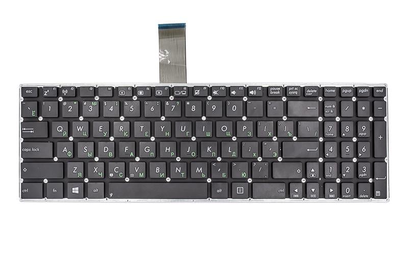 Клавиатура Power для ноутбука ASUS X501 X550 без фрейма с креплением Черный