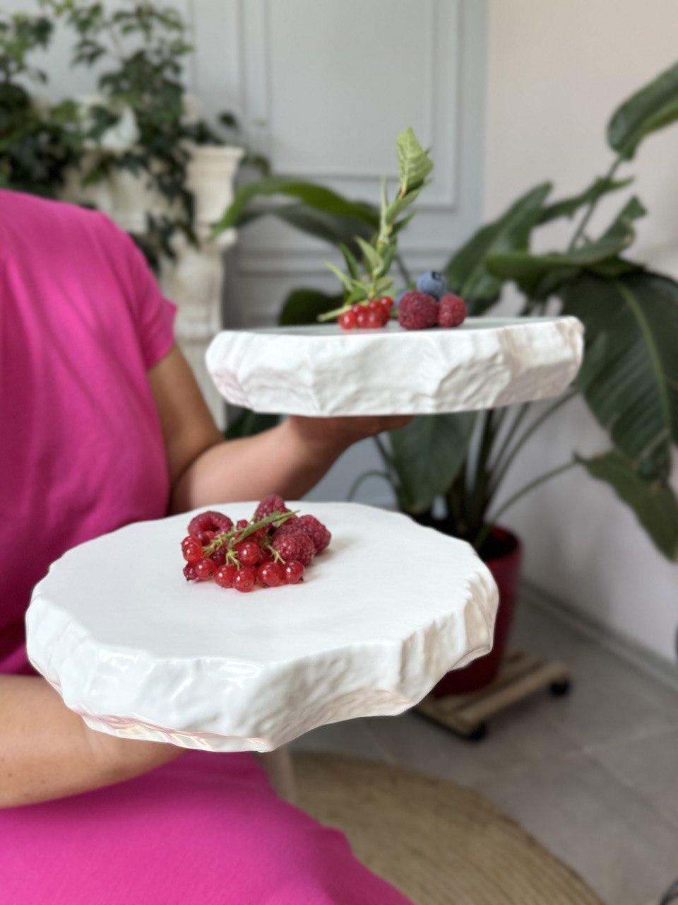 Плато для закусок Белая Гора 24,5 см (OS-101-0516) - фото 4