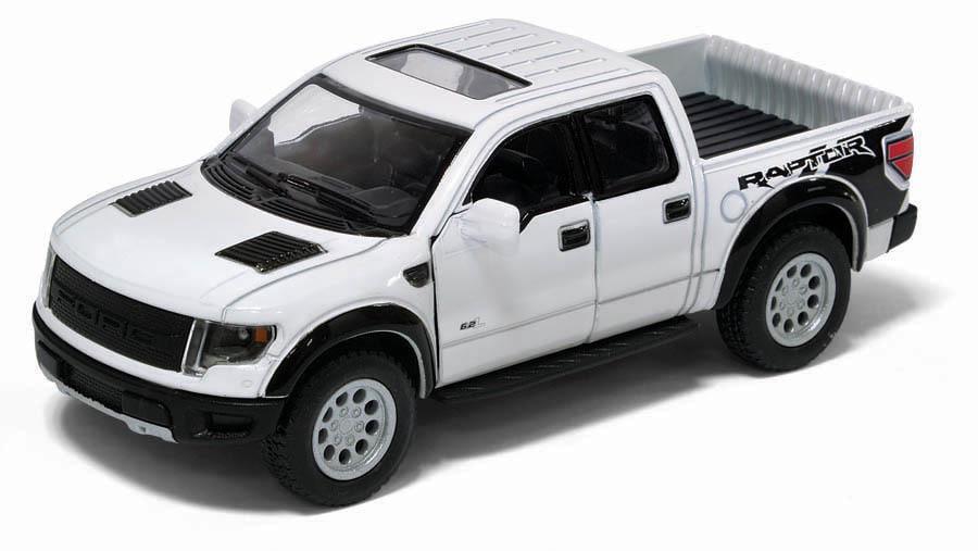 Машинка колекційна дитяча ford f 150 кт5365 інерційна Білий (RLT6531s18755)