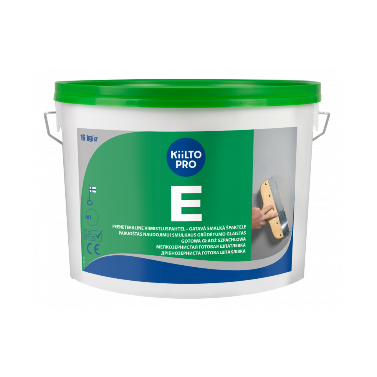 Шпаклівка суперфінішна Kiilto Е 10 л 16 кг Білий