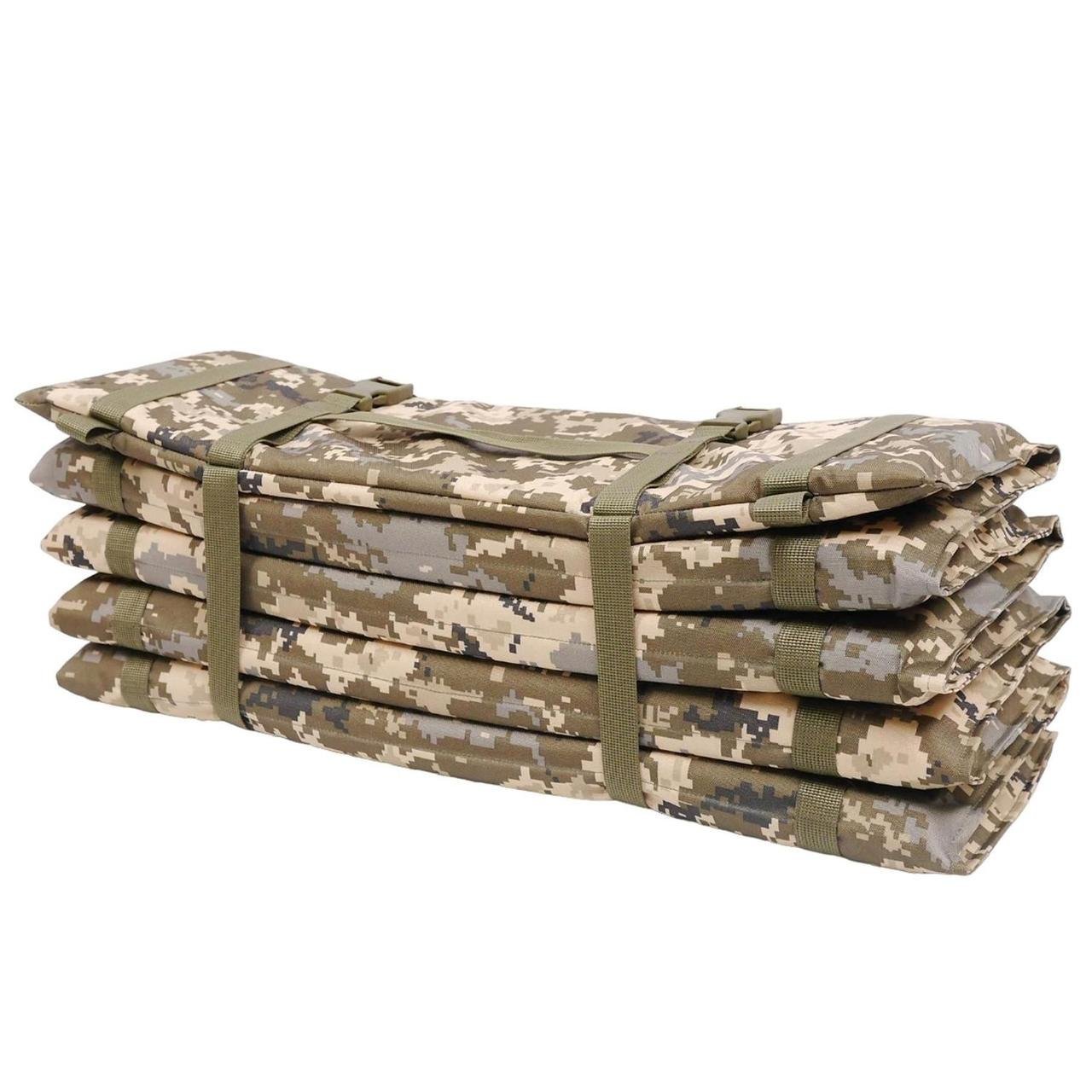 Каремат раскладной усиленный стропа 20 мм Пиксель (1960968194) - фото 1 Каремат раскладной усиленный стропа 20 мм Пиксель (1960968194) - фото 1