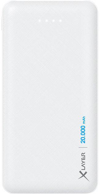 Портативний зарядний пристрій XLayer 20000 mAh Micro White - фото 2