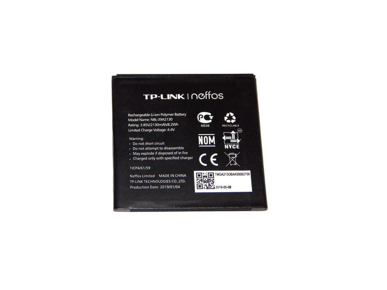 Акумулятор для TP-Link NBL-39A2130 Neffos N1/Y5 2130 mAh 3,85V (000000062)