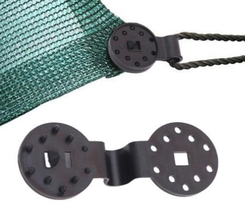 Кліпси для кріплення затіняючої сітки Чорний (25983552) - фото 4 Кліпси для кріплення затіняючої сітки Чорний (25983552) - фото 4