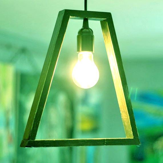 Подвесной светильник из дерева Асиян Морион (ЛЮС-004511)