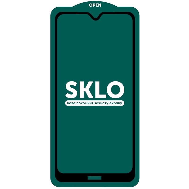 Защитное стекло противоударное SKLO 5D full glue тех.пак для Xiaomi Redmi Note 8T закаленное Прозрачный