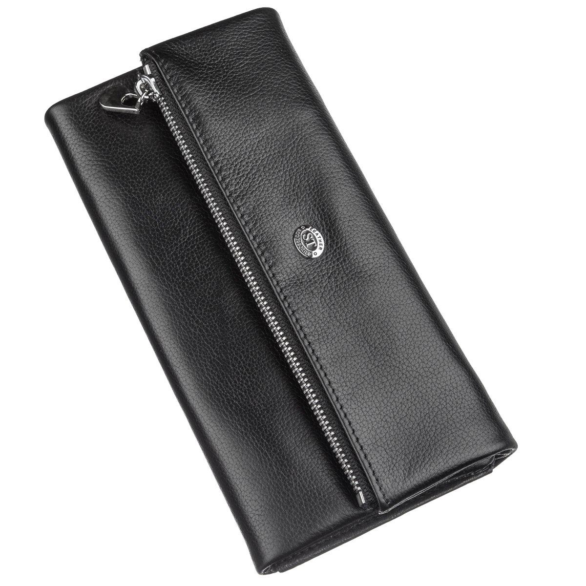 Кошелек женский ST Leather 20090 кожа Черный
