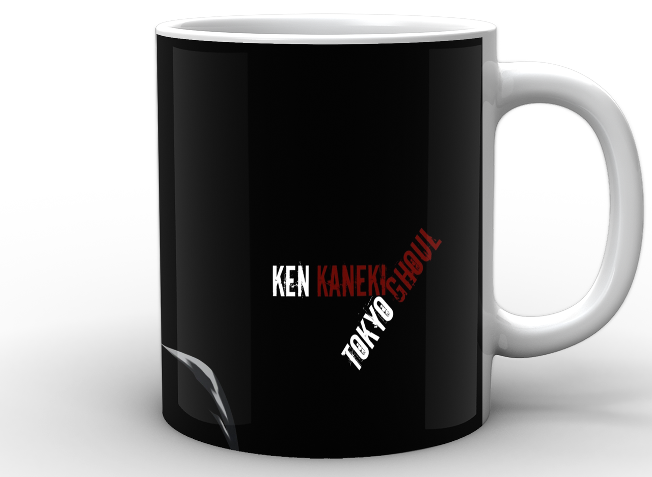 Чашка Gee! Белый Tokyo Ghoul Токийский гуль Главный герой TG.02.014