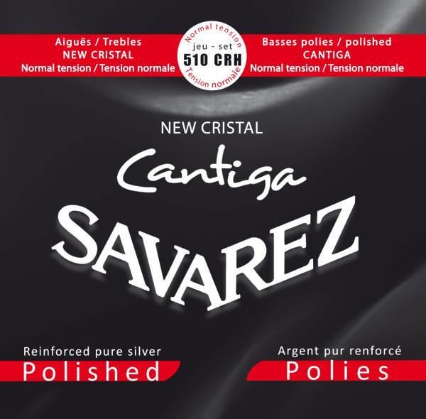 Струны для классической гитары Savarez New Cristal Cantiga Polished 510CRH Normal Tension (126213)