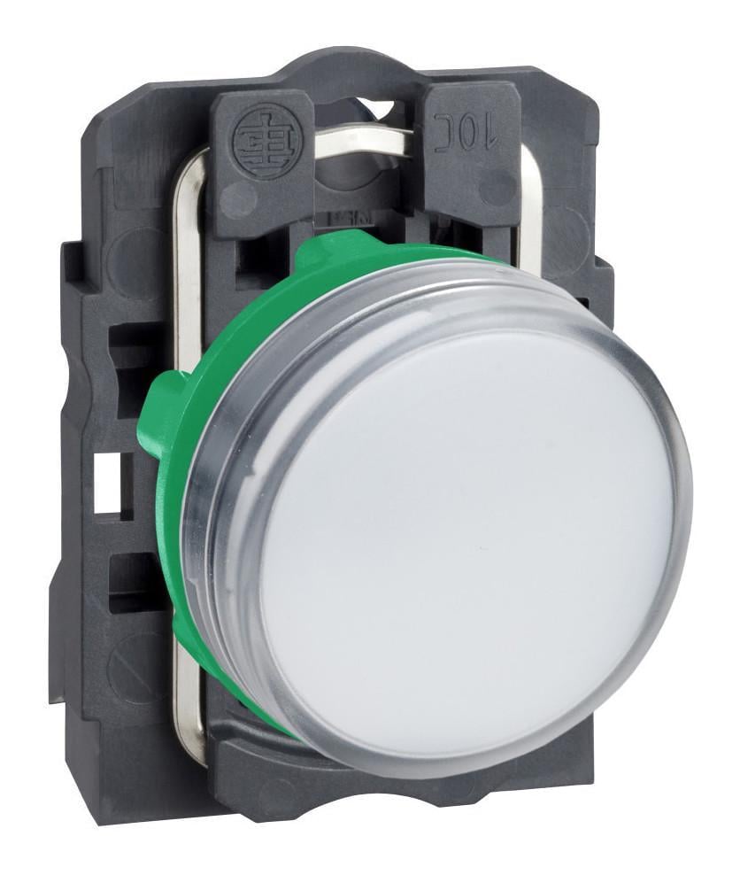 Лампа сигнальная Schneider Electric Harmony XB5 22 мм LED 24 V AC/DC Белый (XB5AVB1) Лампа сигнальная Schneider Electric Harmony XB5 22 мм LED 24 V AC/DC Белый (XB5AVB1)