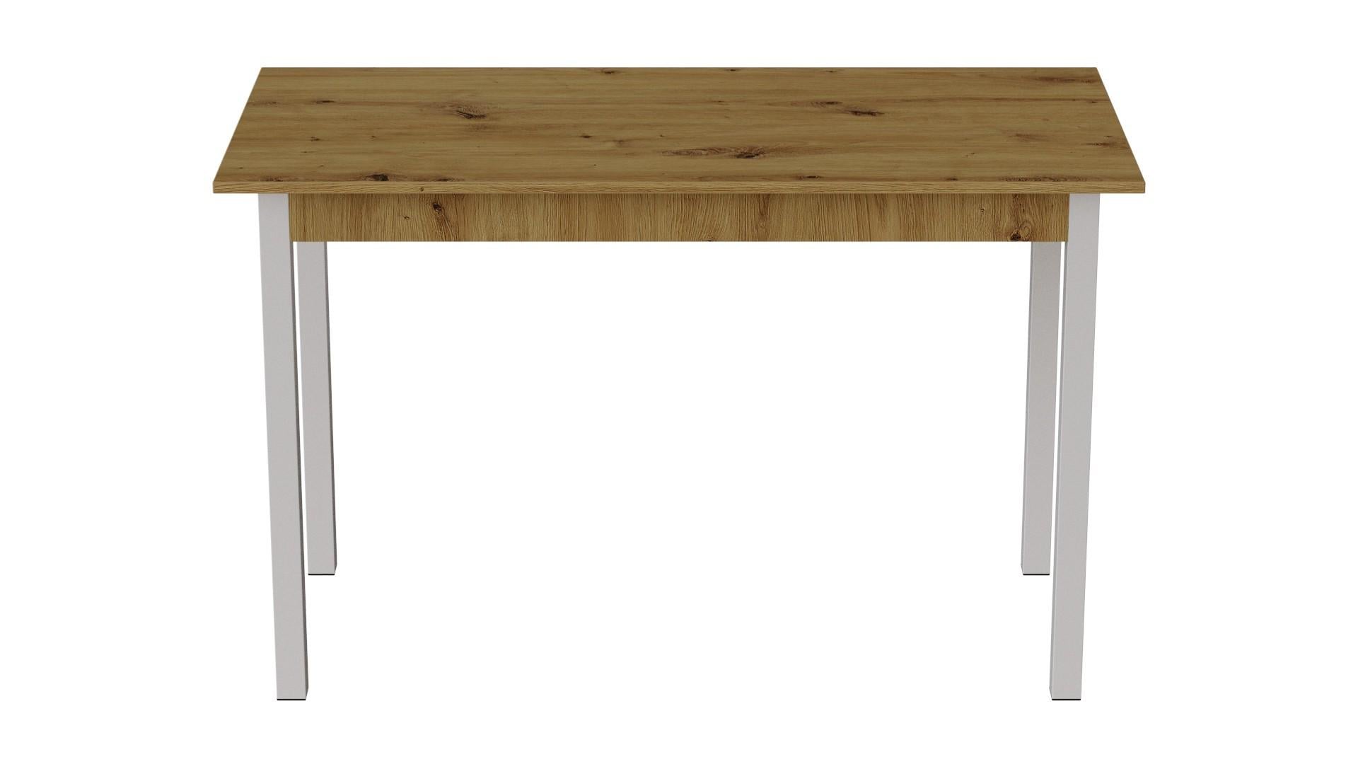 Обеденный стол Ferrum-decor Марио ДСП 16 мм 75x120x60 см Белый/Дуб Артизан (FRD-105723) Обеденный стол Ferrum-decor Марио ДСП 16 мм 75x120x60 см Белый/Дуб Артизан (FRD-105723)
