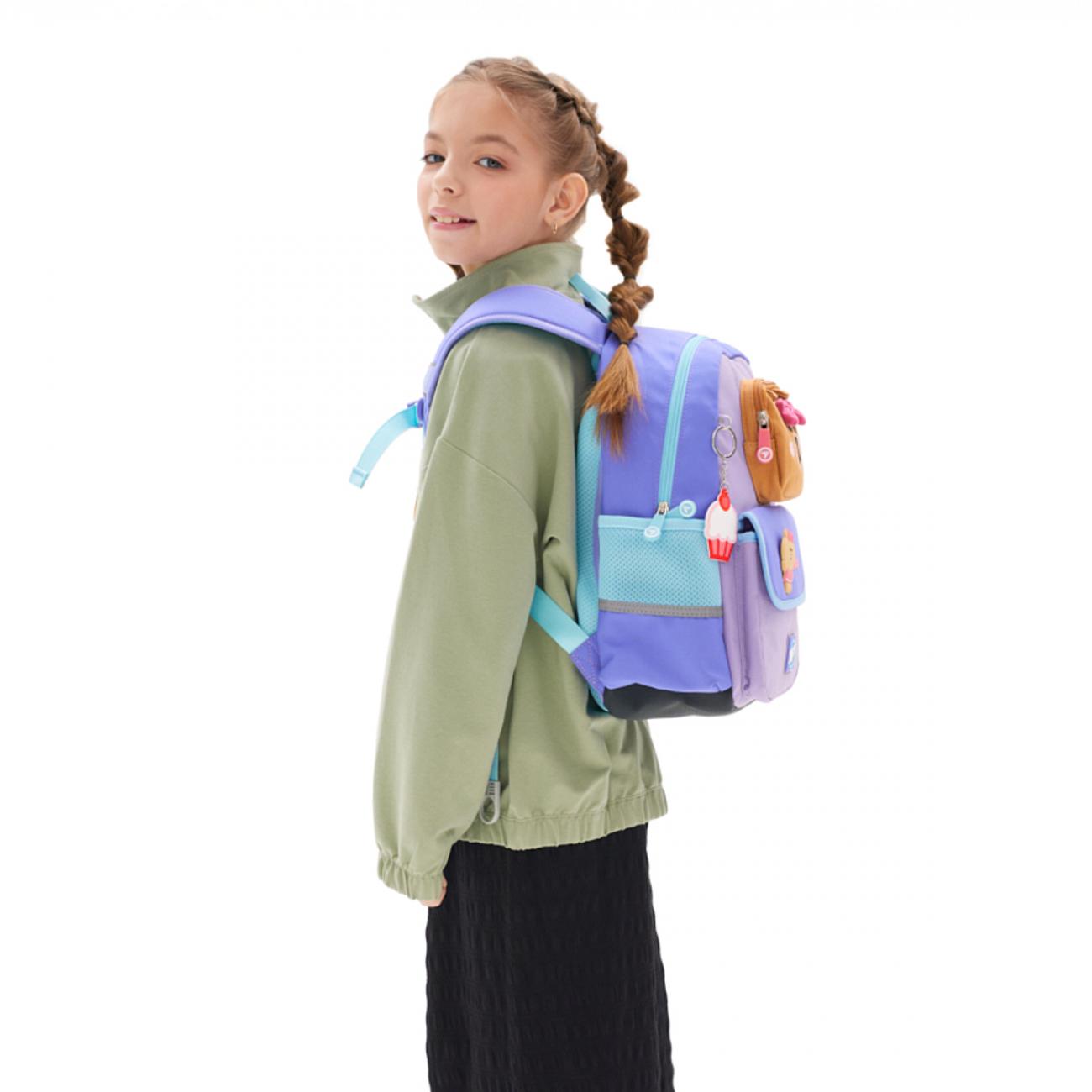 Шкільний рюкзак YES Line Friends Pretty Choco S-104 з ортопедичною спинкою (559836) - фото 5 Шкільний рюкзак YES Line Friends Pretty Choco S-104 з ортопедичною спинкою (559836) - фото 5