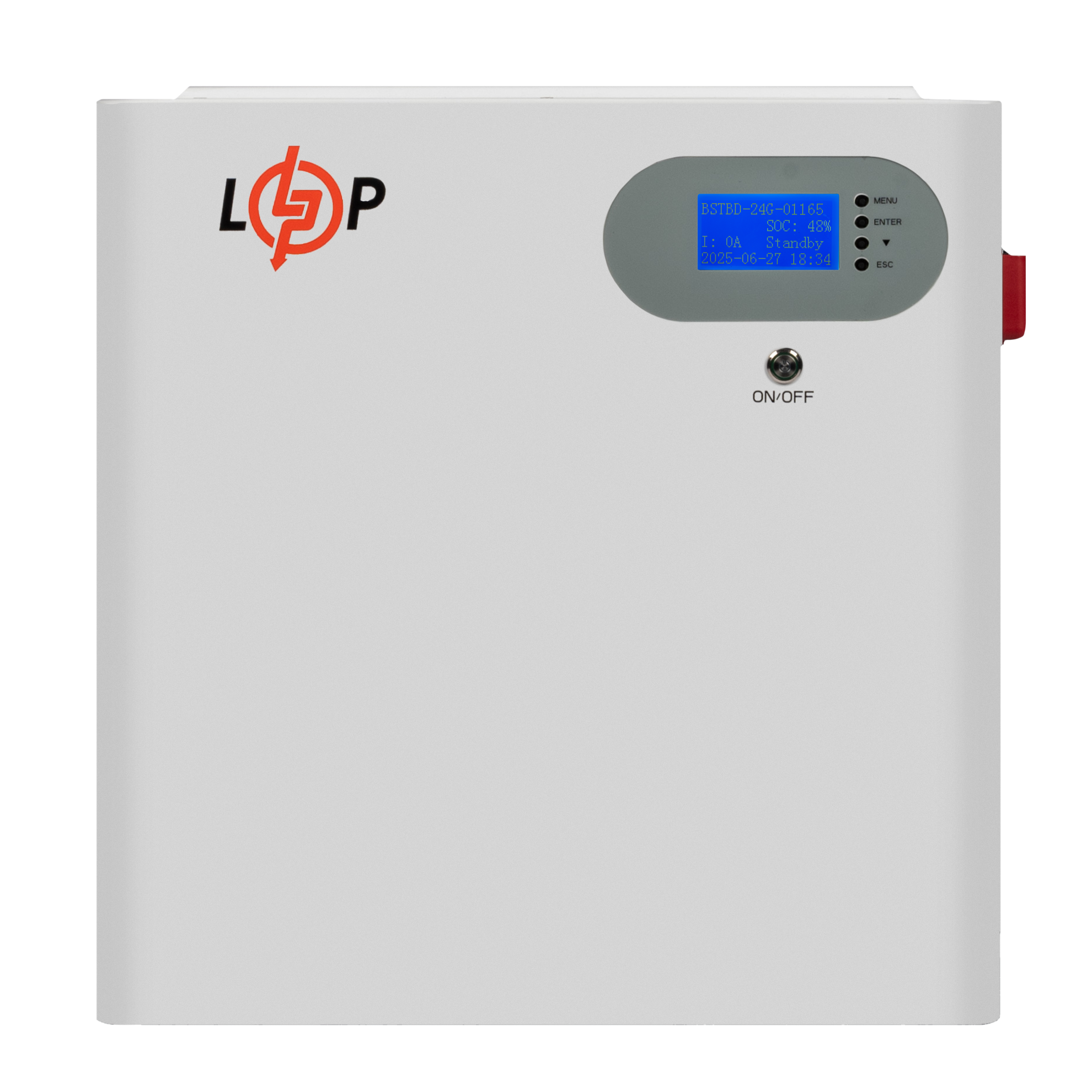 Аккумулятор LP LiFePO4 51,2V-100 Ah 5120Wh Smart BMS 100A с LCD WAB RS485/CAN