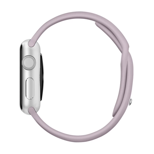 Ремешок силиконовый Sport Band для Apple Watch 42/44/45/49 мм Lavender (212-00688) - фото 4