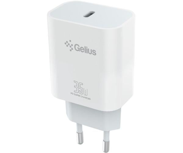 Зарядное устройство сетевое Gelius GP-HC054 PPS PD35W Type-C White (0100000094251)