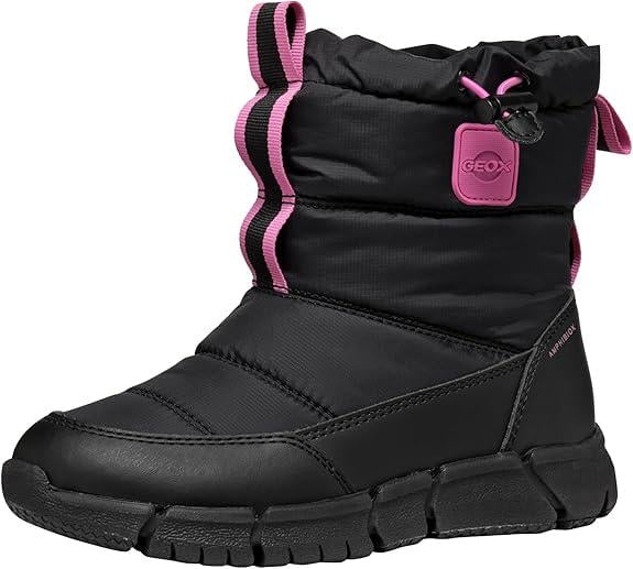 Ботинки зимние Geox Flexyper Amphibiox р. 35 Fuchsia/Black (27820311)