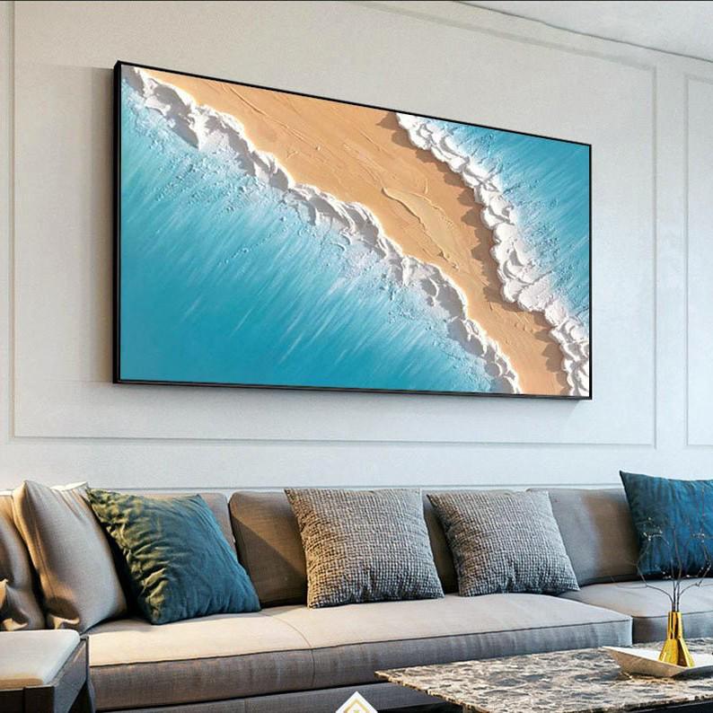 Картина на холсте ArtSale Морской пейзаж 50х100 см more0055