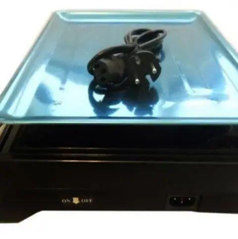 Торговельні ваги з лічильником ціни Crystal CR 50 kg 6v 30х24 см з вибіркою маси/тари та кнопками фіксації цін (opt-18336) - фото 2