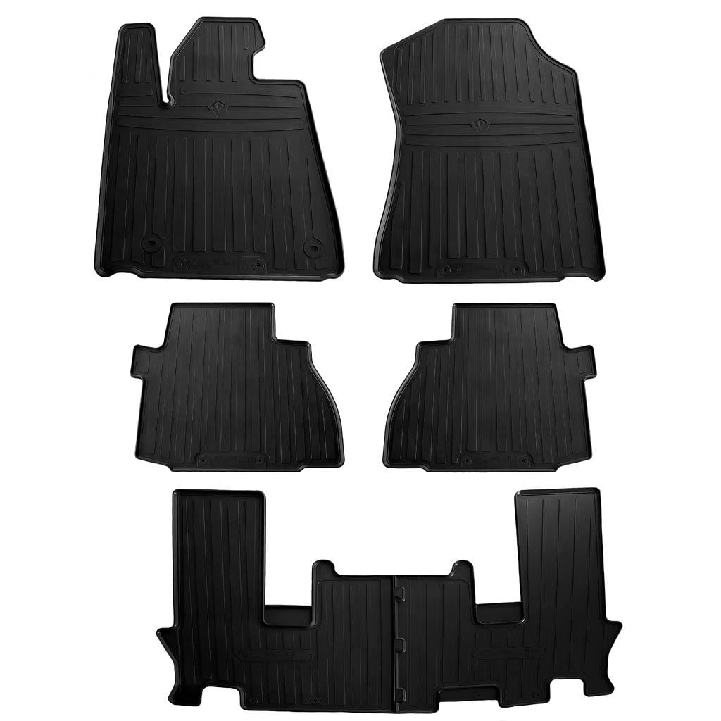 Коврики автомобильные Stingray Premium для Toyota Sequoia 3 ряда резина (81646)