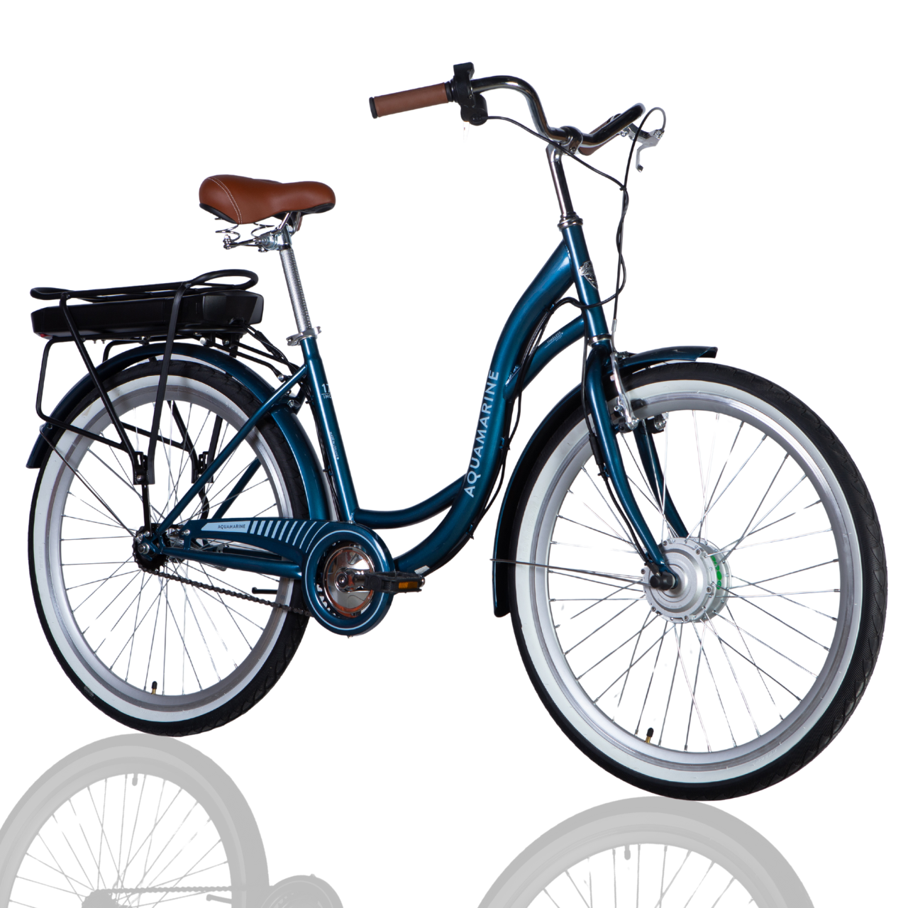 Велосипед с электроприводом 26" ST Dorozhnik eAQUAMARINE BH рама-17" 36 B 12,5Аxг 350 Вт Темно-синий (20122a86)