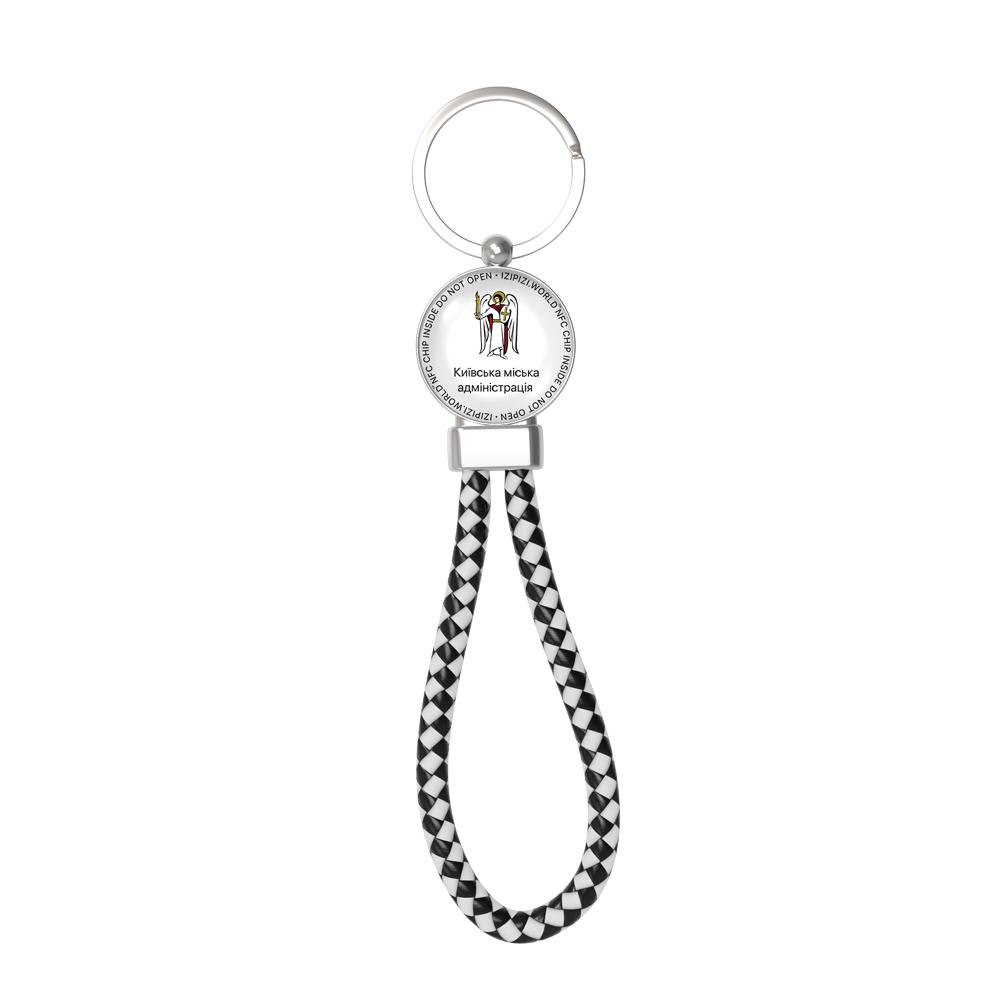 Смарт-брелок IZIPIZI.WORLD "КМДА" з NFC-чіпом (20357502)