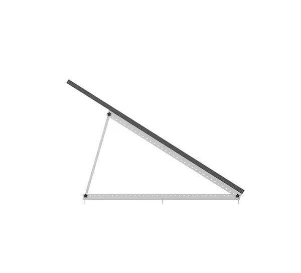 Крепление для солнечных панелей EcoFlow Tilt Mount Bracket 400 Вт Серый (AA-frame-50in)