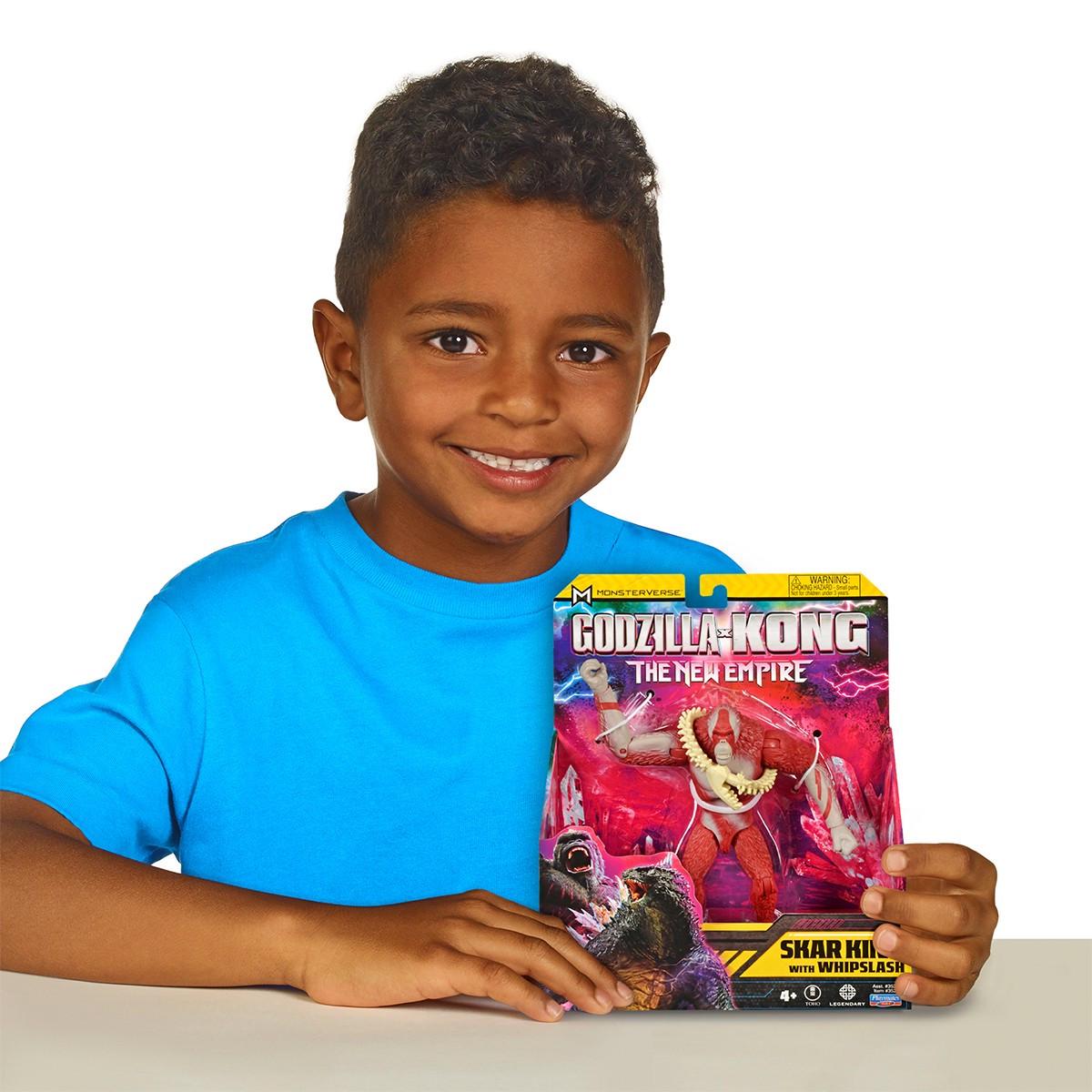 Фигурка Godzilla vs. Kong Скар Кинг с оружием (2513474489) - фото 4 Фигурка Godzilla vs. Kong Скар Кинг с оружием (2513474489) - фото 4