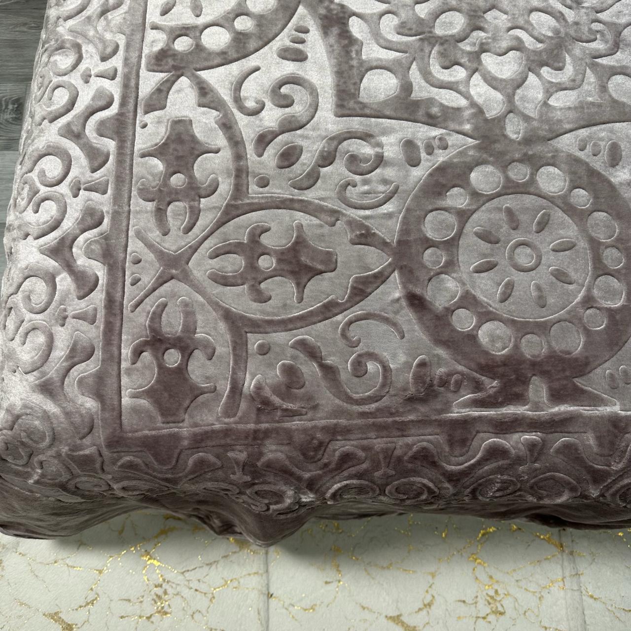 Покрывало на кровать акриловое 200x230 см Лавандовый (P-акрил-10). - фото 2 Покрывало на кровать акриловое 200x230 см Лавандовый (P-акрил-10). - фото 2