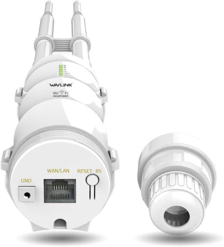 Маршрутизатор WAVLINK AC600 зовнішній високопотужний всепогодний 2,4+5G White (AC600)