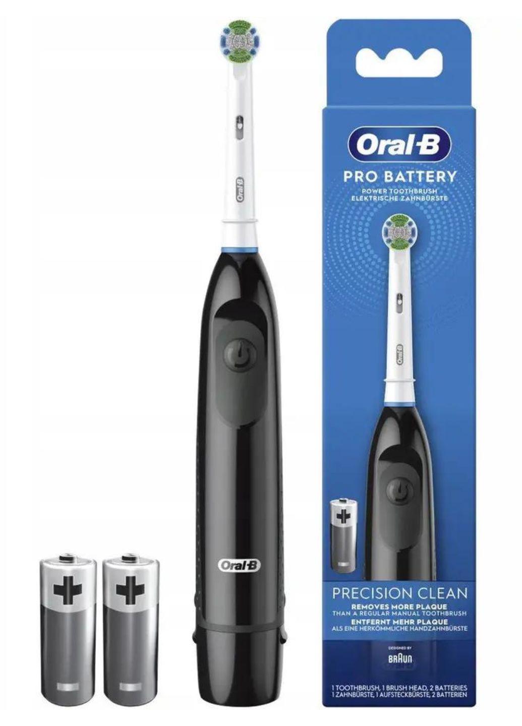 Електрична зубна щітка Oral-B Pro Battery Precision Clean Чорний