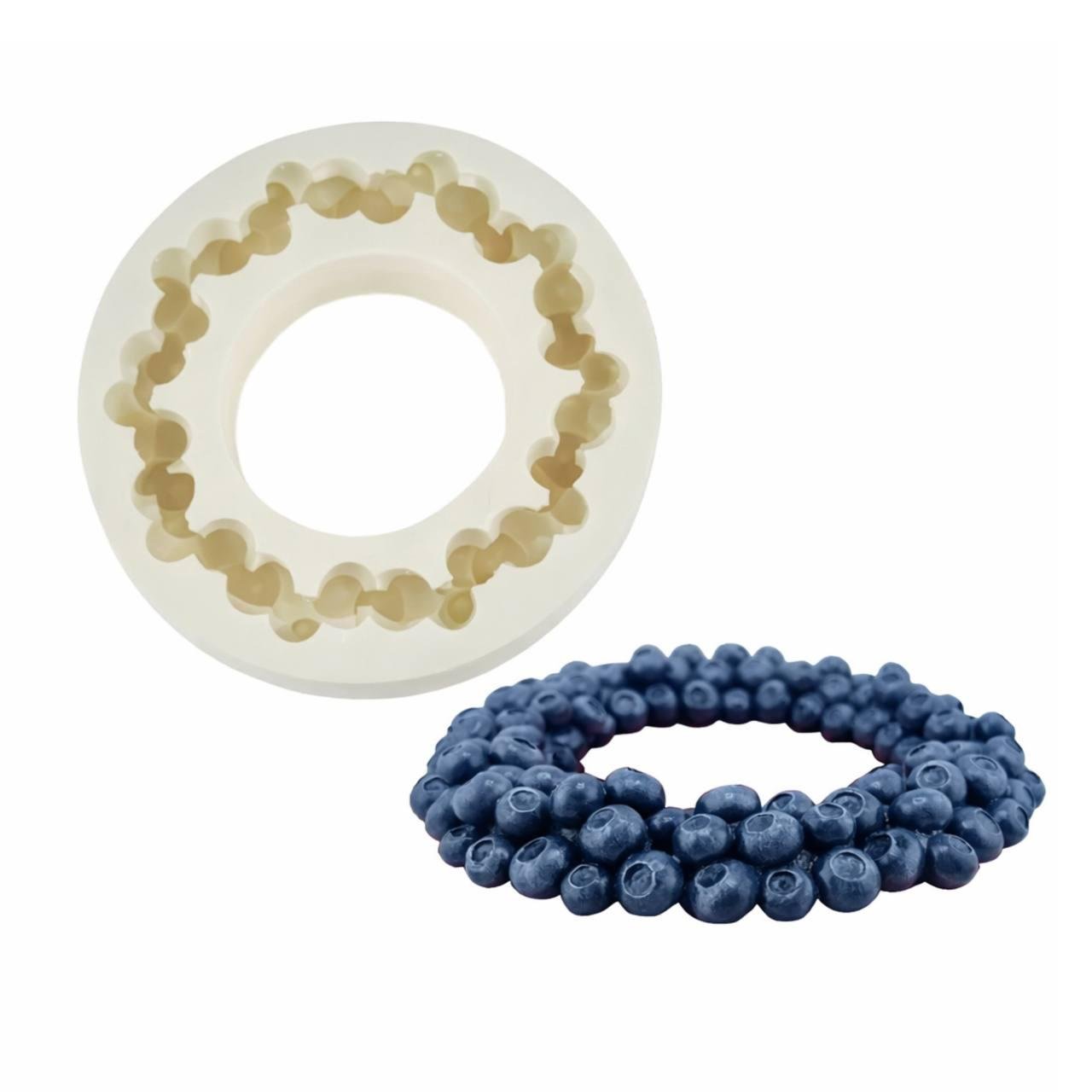 Молд силіконовий Віночок з лохини 8,5 см (25c735ec)