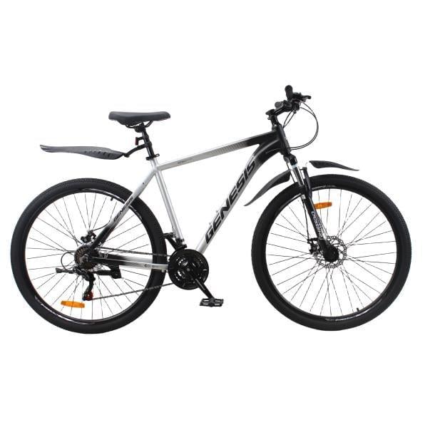 Велосипед Crossbike Genesis 29" 21" Чорний/Сірий (612)