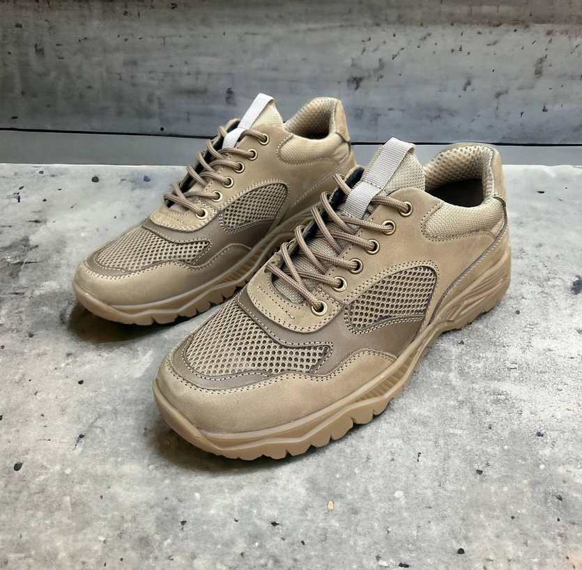 Кроссовки 3D сетка р. 41 Песочный (73288594)