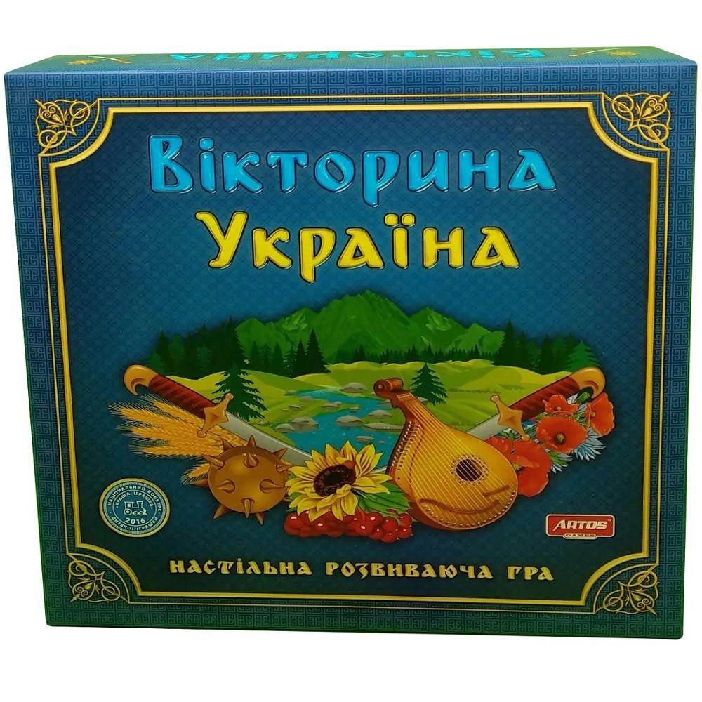 Настольная игра развивающая Викторины Украина (2132706394)