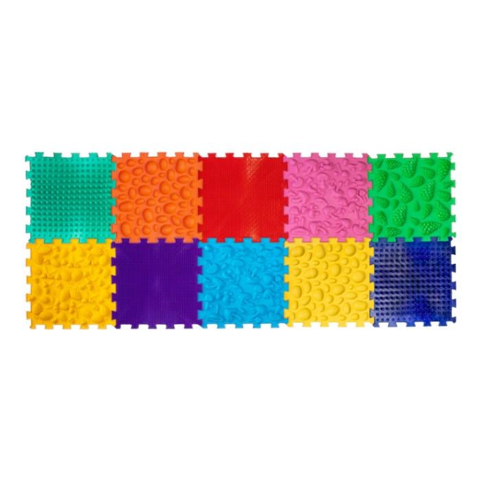 Коврик массажный детский ортек ортопедический микс 10 эл.