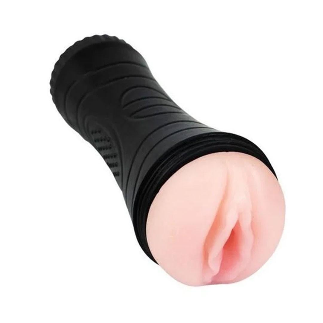 Мастурбатор чашка Vagina Черный (98443)