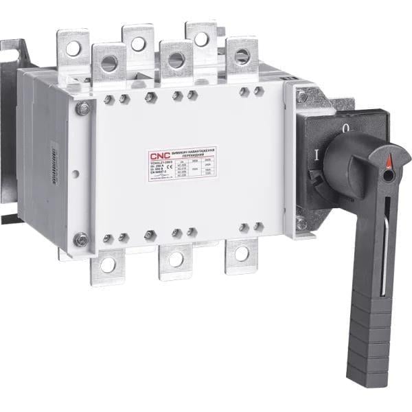 Выключатель-разъединитель опрокидывающий CNC YCHGLZ1-400А с дополнительными контактами 4C/0 4Р 400V (27860906)